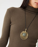 Gaia Gold Pendant