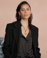 Elara Fluent Silver Pendant
