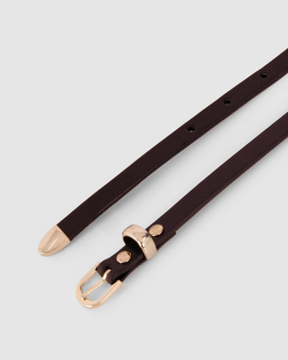 Taya Slim Leather Belt