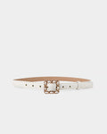 Nahla Leather Quilted Belt