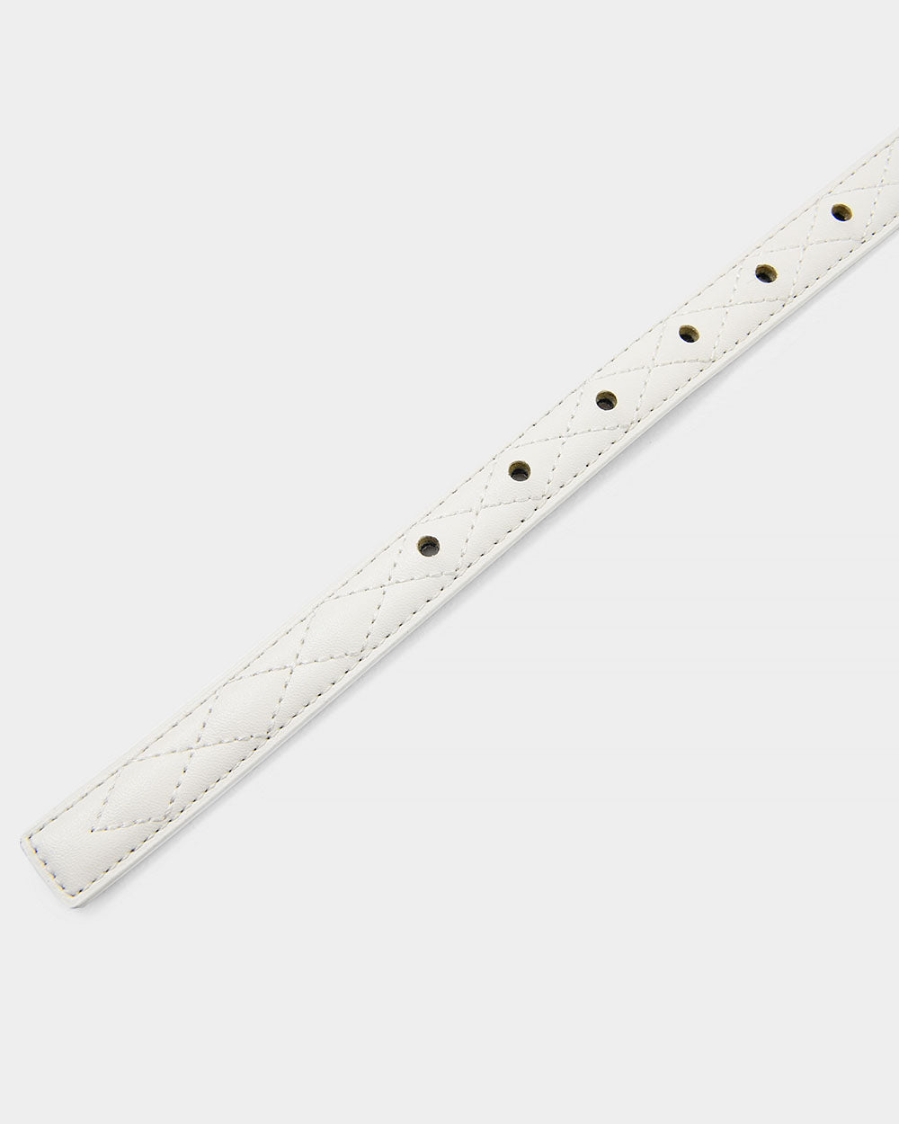 Nahla Leather Quilted Belt