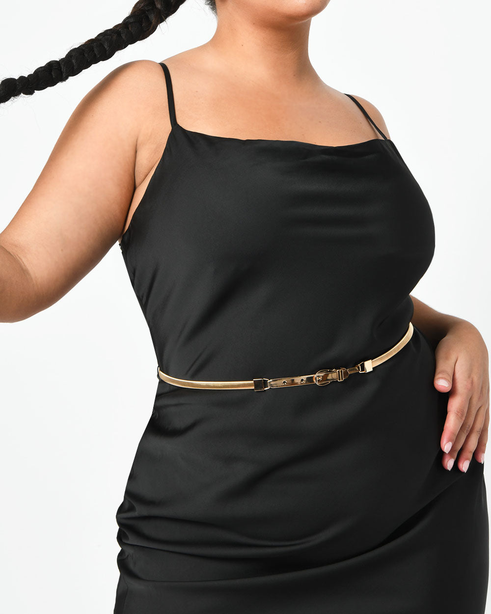 Brittney Adj. Metal Belt