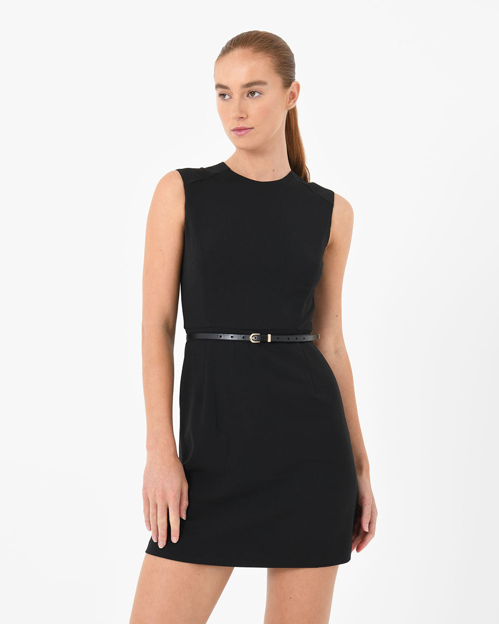 Amira Slim Leather Belt