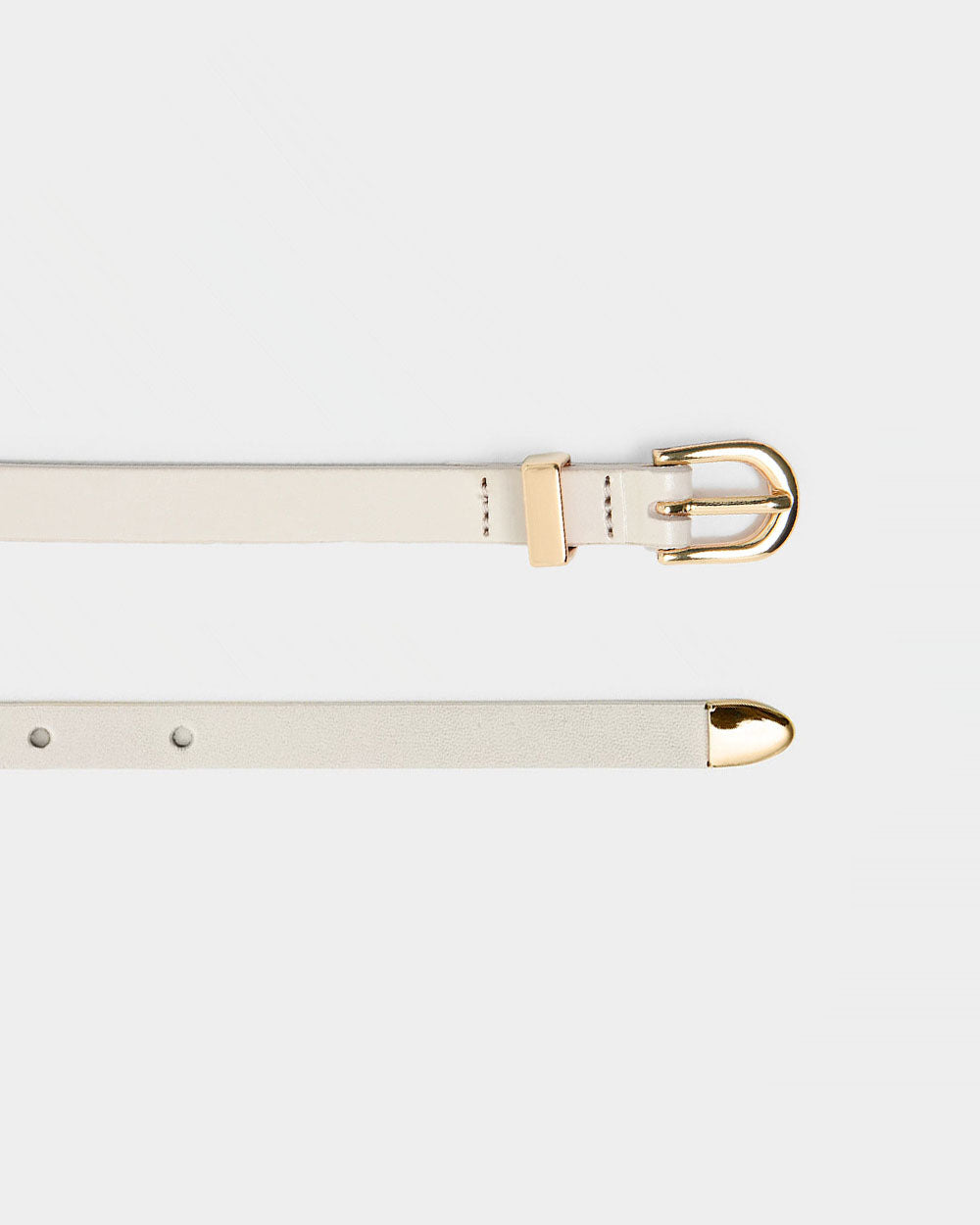 Amira Slim Leather Belt
