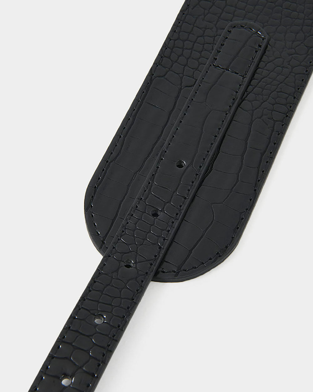 Shaina Croc Elastic Belt