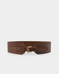 Shaina Croc Elastic Belt