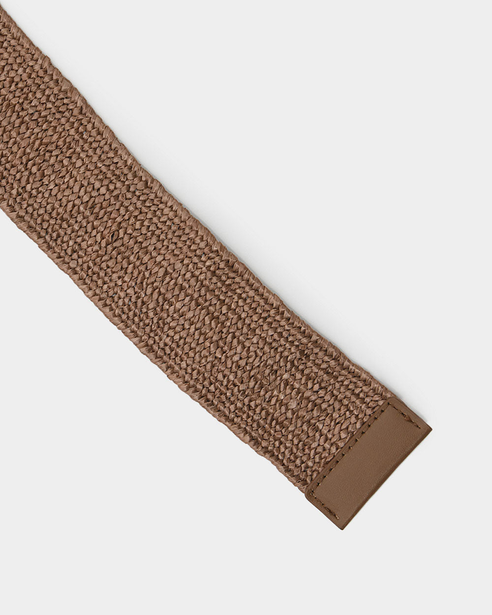 Hallie Raffia Elastic Belt