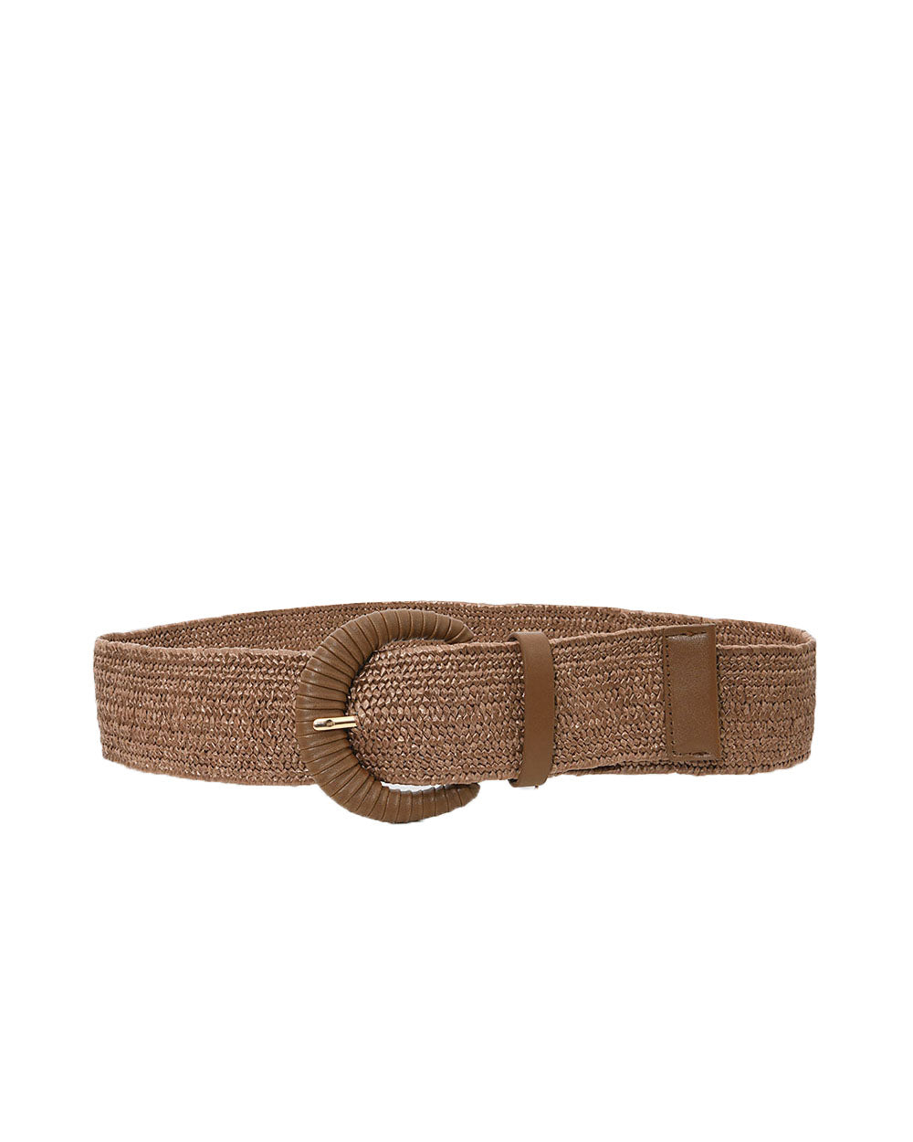 Hallie Raffia Elastic Belt