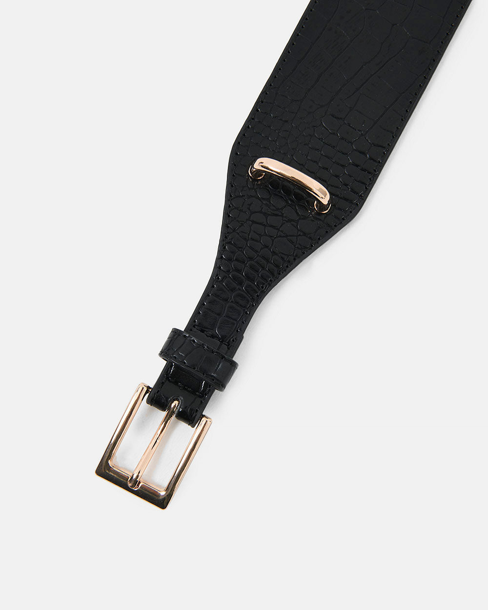 Spencer Croc Elastic Belt