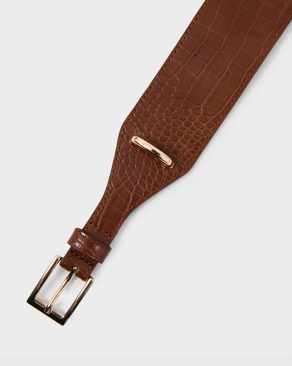 Spencer Croc Elastic Belt