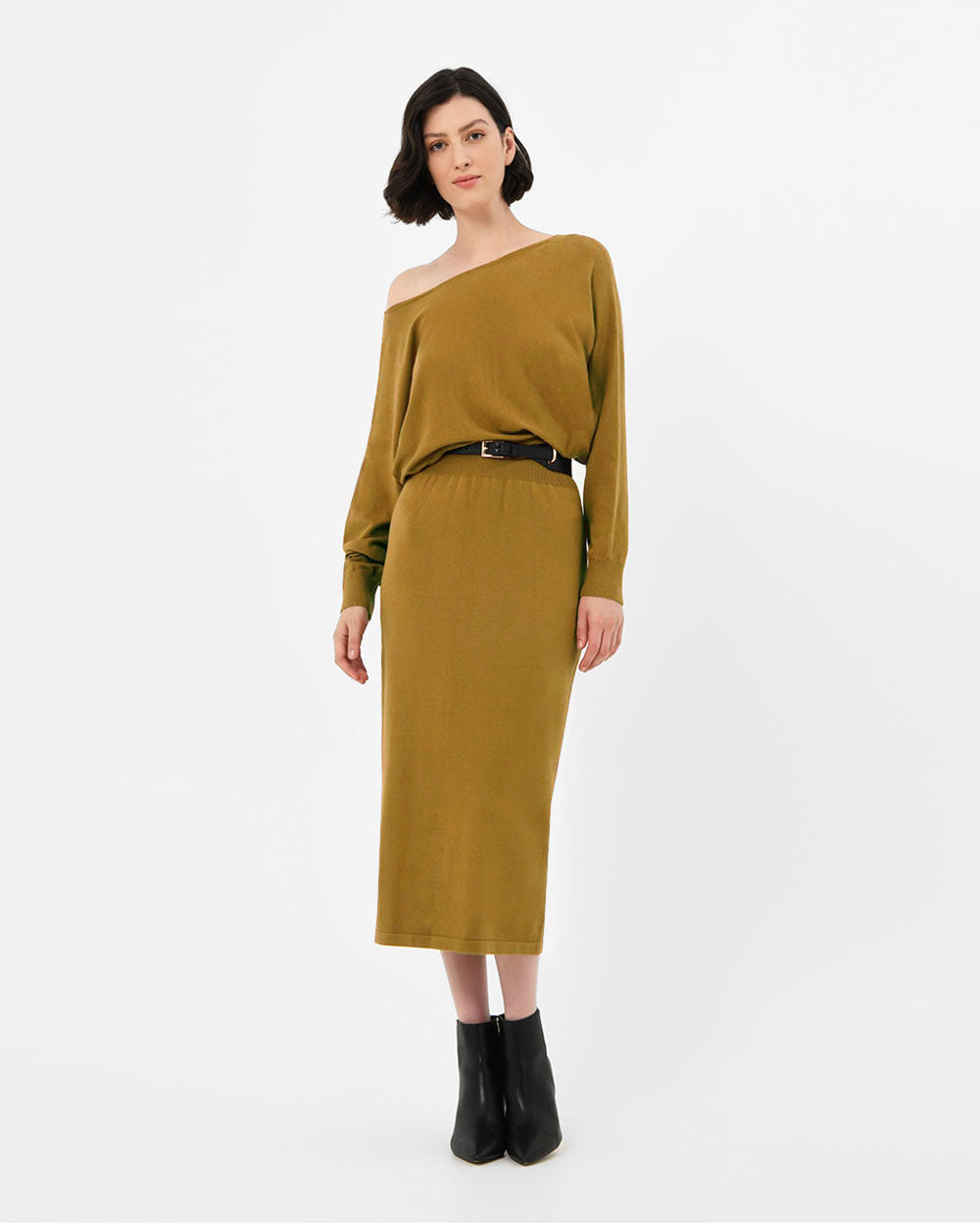 Spencer Croc Elastic Belt