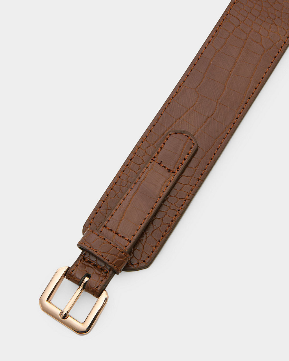 Zaria Croc Elastic Belt