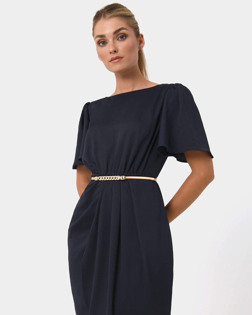 Evalynn Stretch Metal Belt