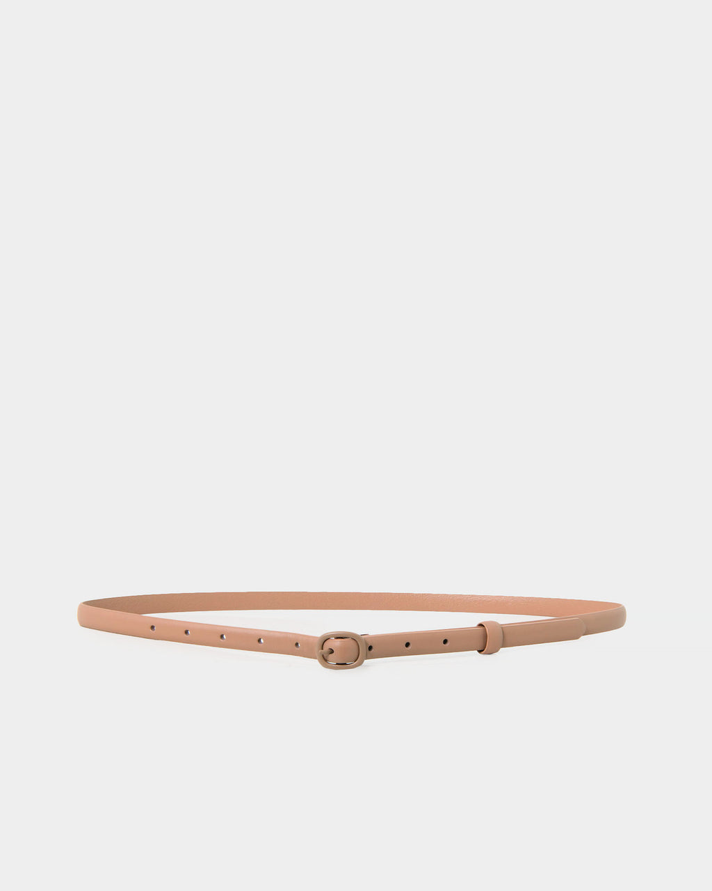 Hailey Slim Leather Belt