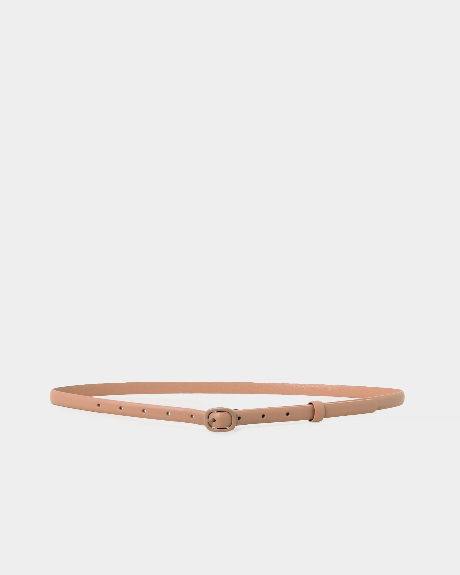 Hailey Slim Leather Belt