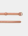 Hailey Slim Leather Belt