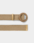 Sarina Raffia Elastic Belt