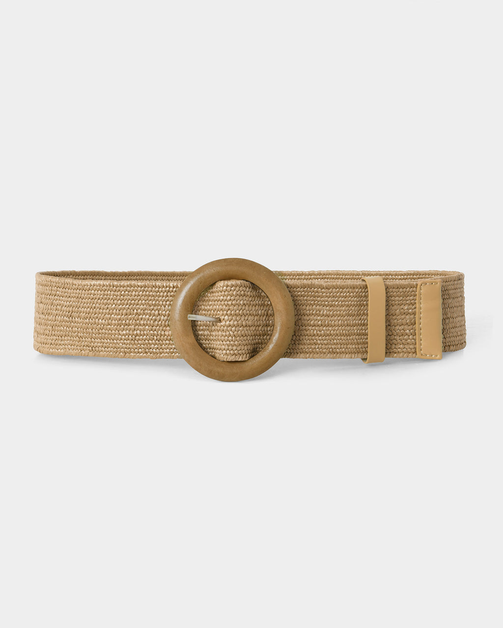 Sarina Raffia Elastic Belt