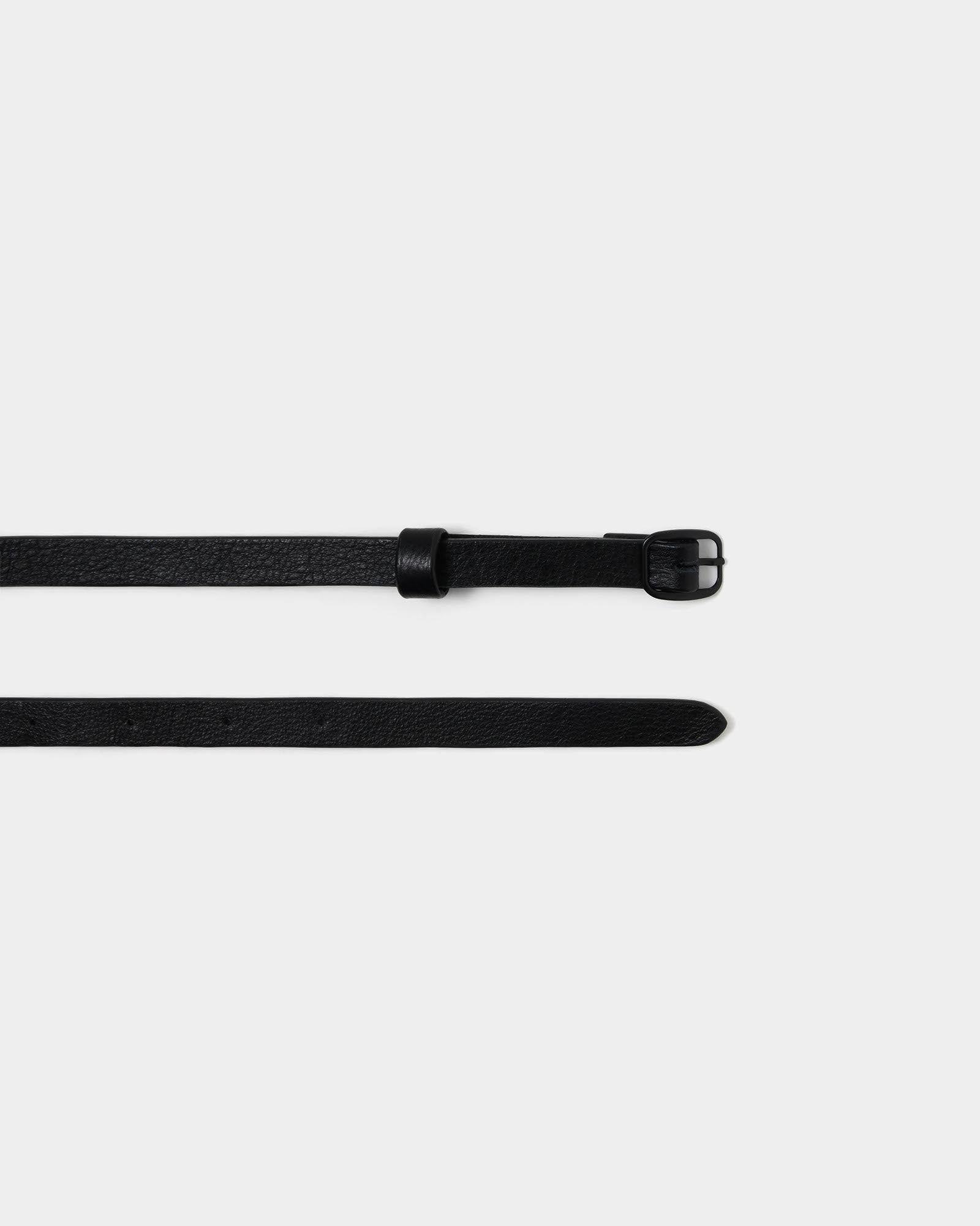 Alexis Leather Slim Belt