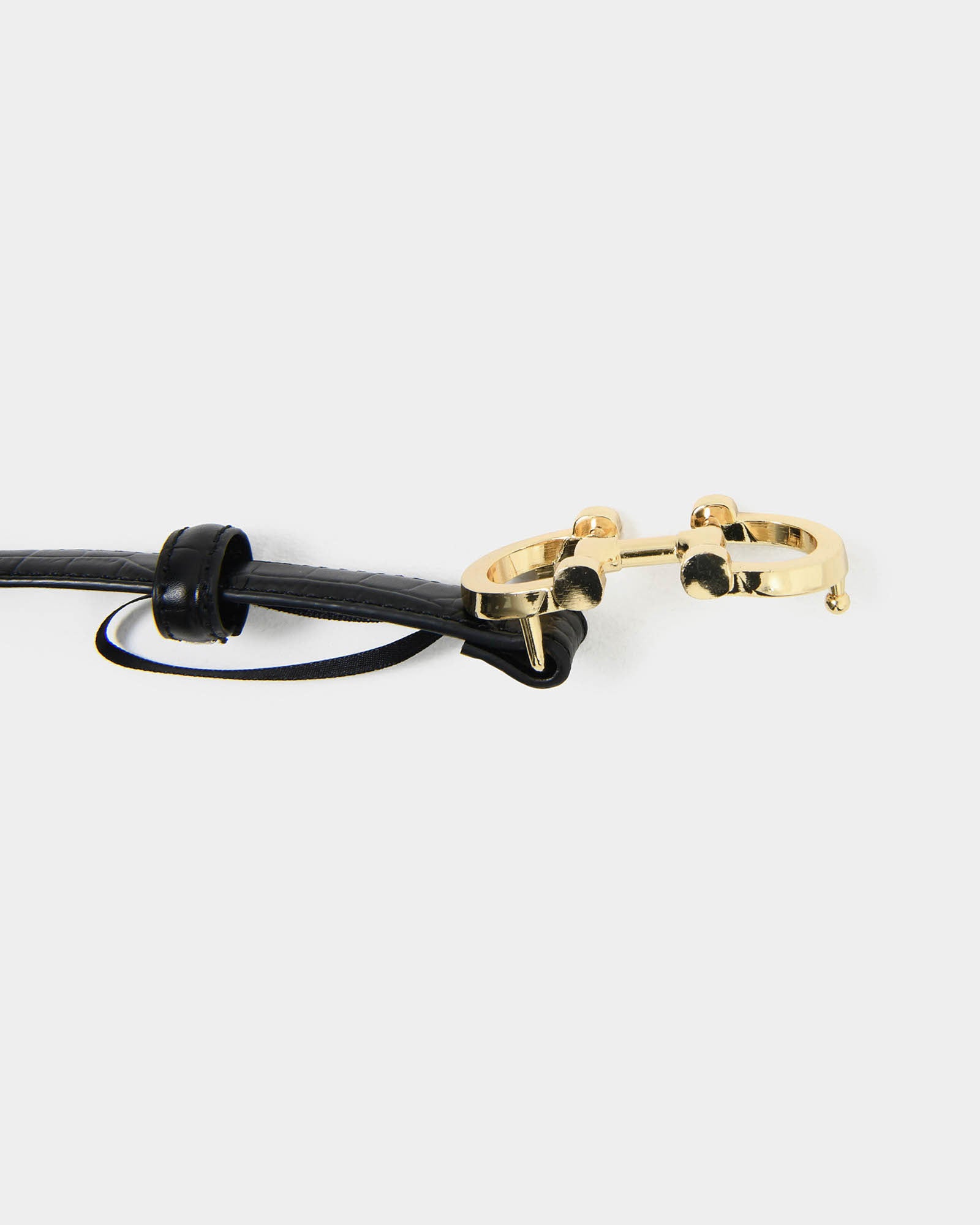 Karma Croc Leather Belt