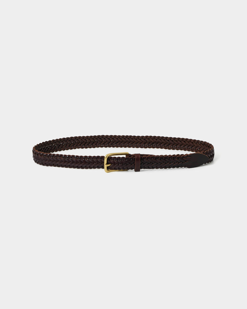 Alexandra Woven Leather Belt