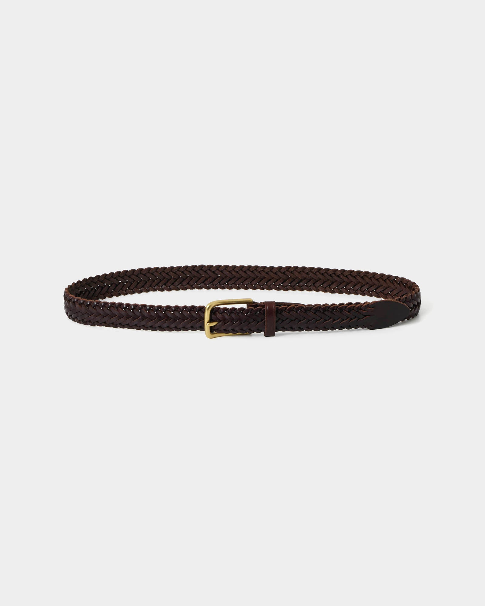 Alexandra Woven Leather Belt