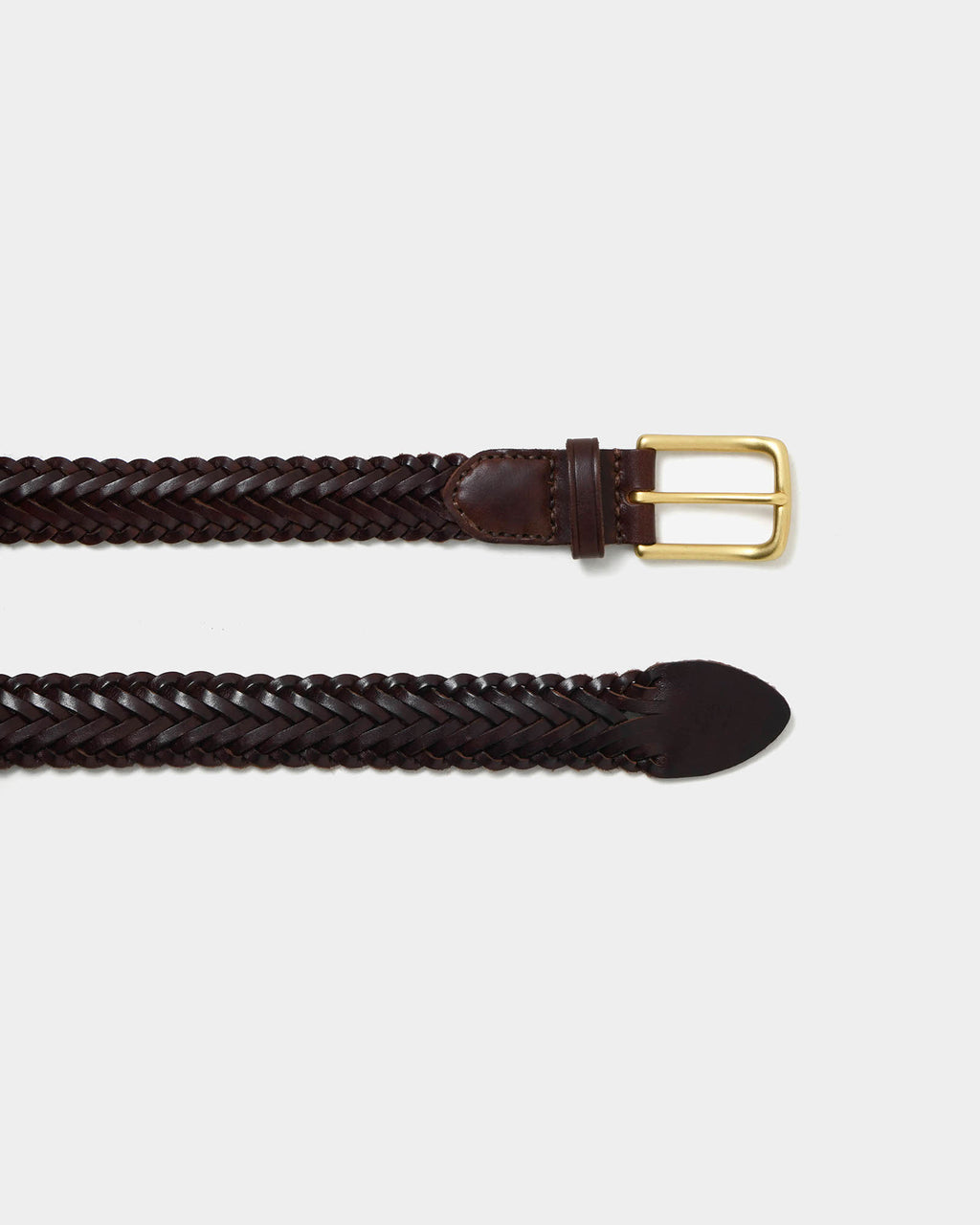 Alexandra Woven Leather Belt