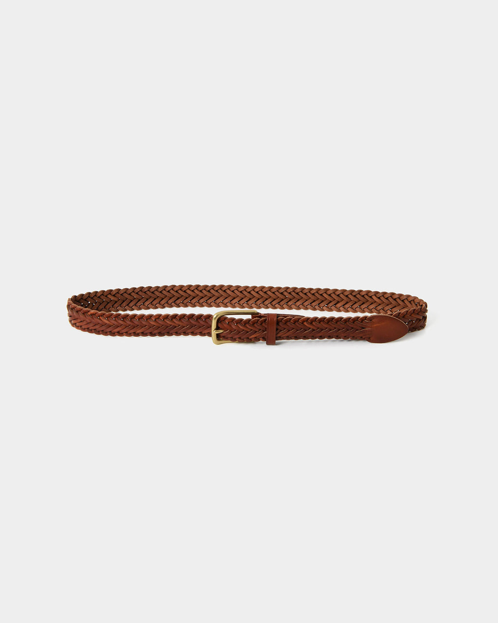 Alexandra Woven Leather Belt