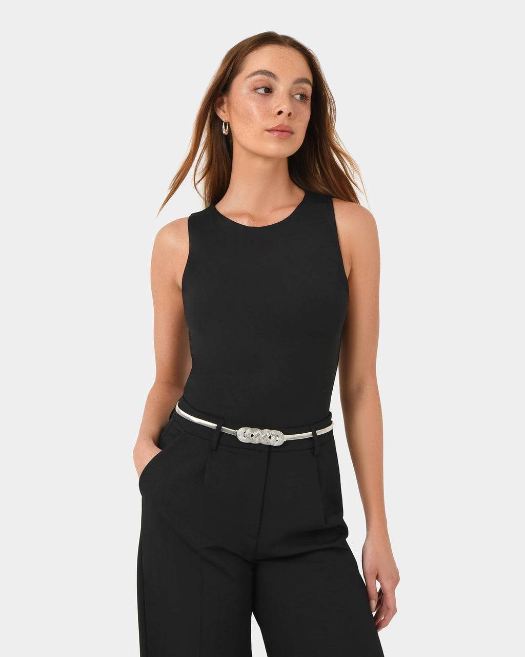 Ishika Stretch Metal Belt