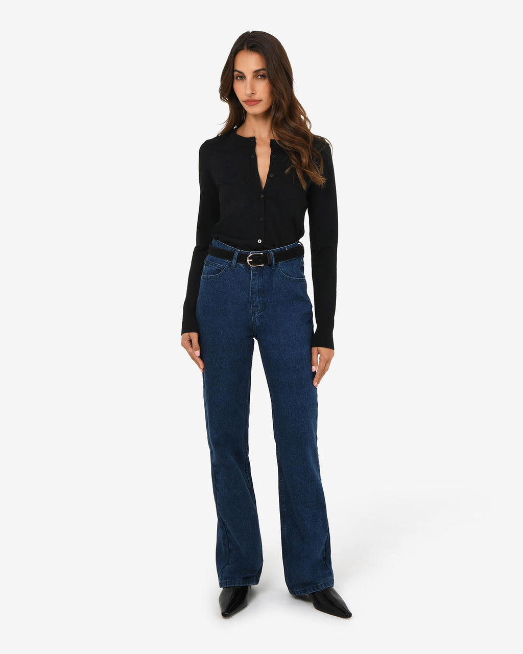 Kristen Suede Leather Belt