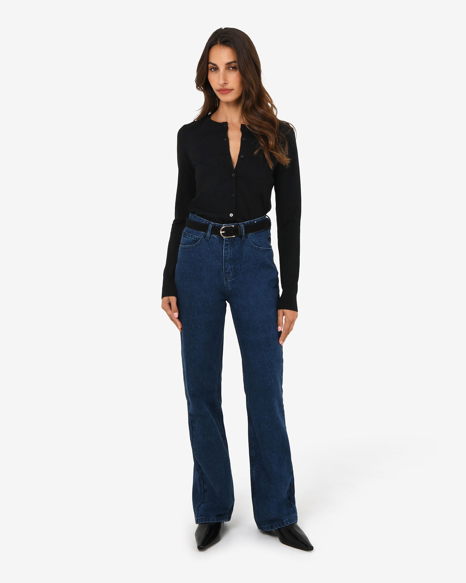 Kristen Suede Leather Belt