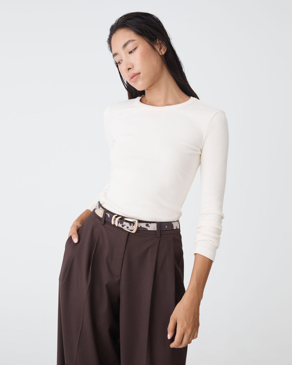 Sienna Cowhide Belt