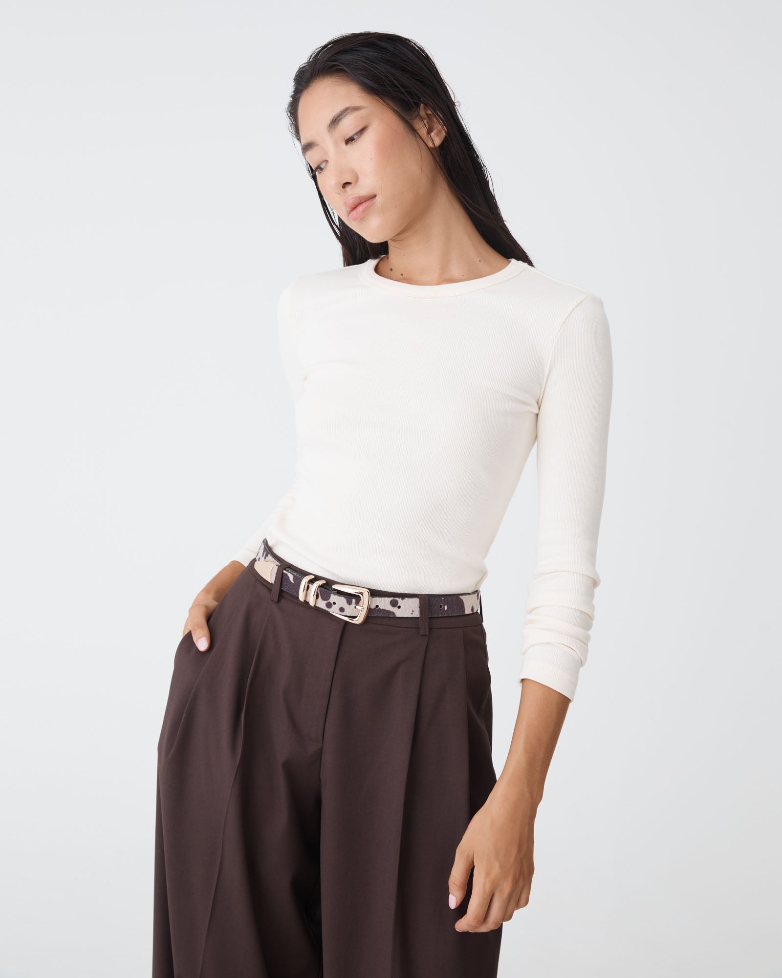 Sienna Cowhide Belt