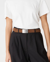 Aspen Suede Leather Belt