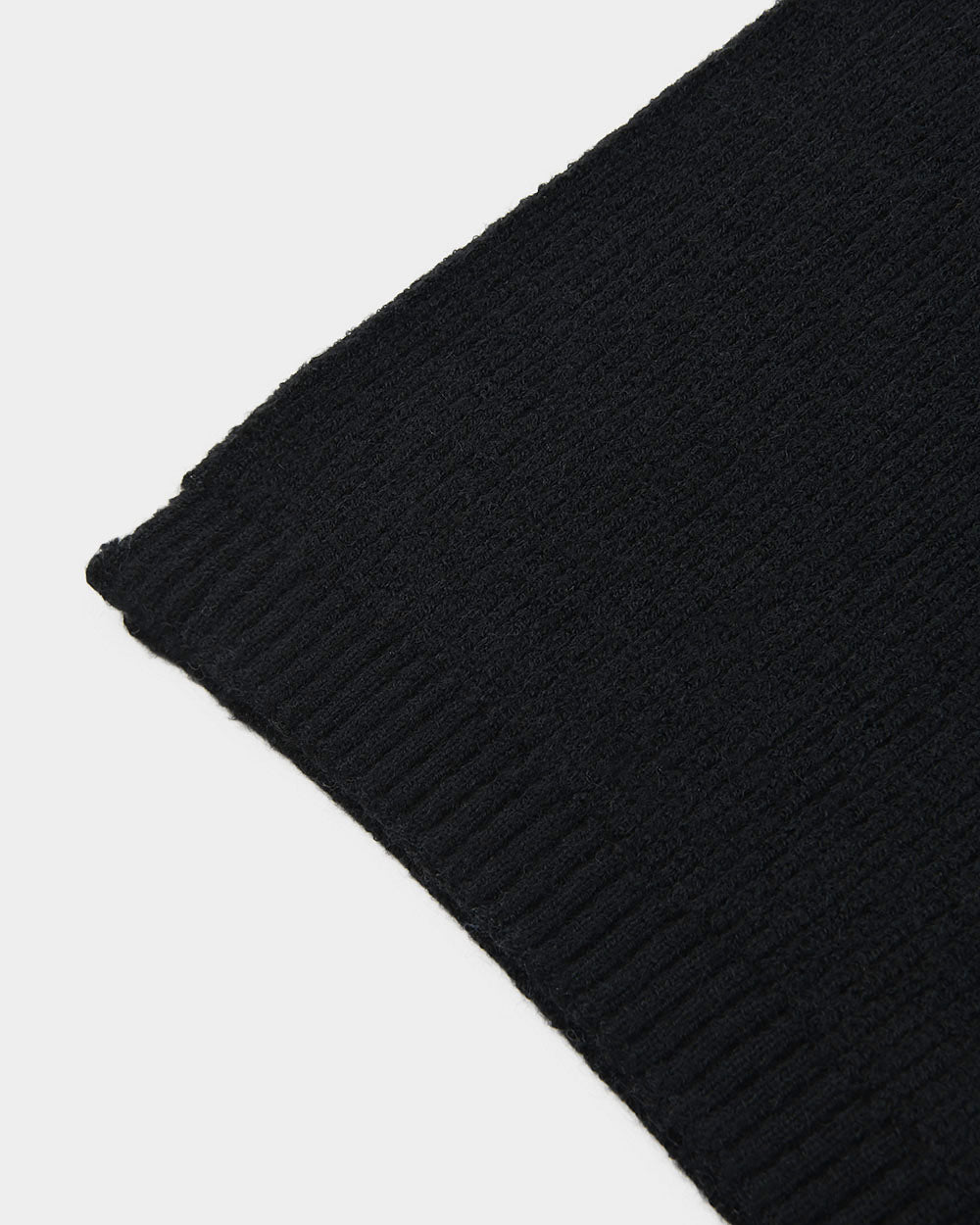 Lillie Wool Blend Ribbed Scarf