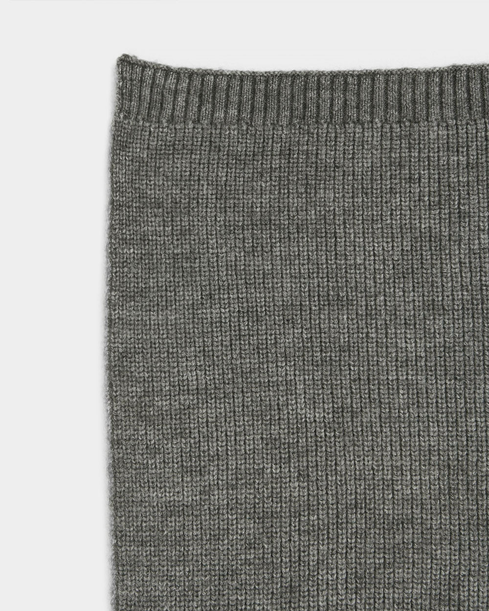 Lillie Wool Blend Ribbed Scarf