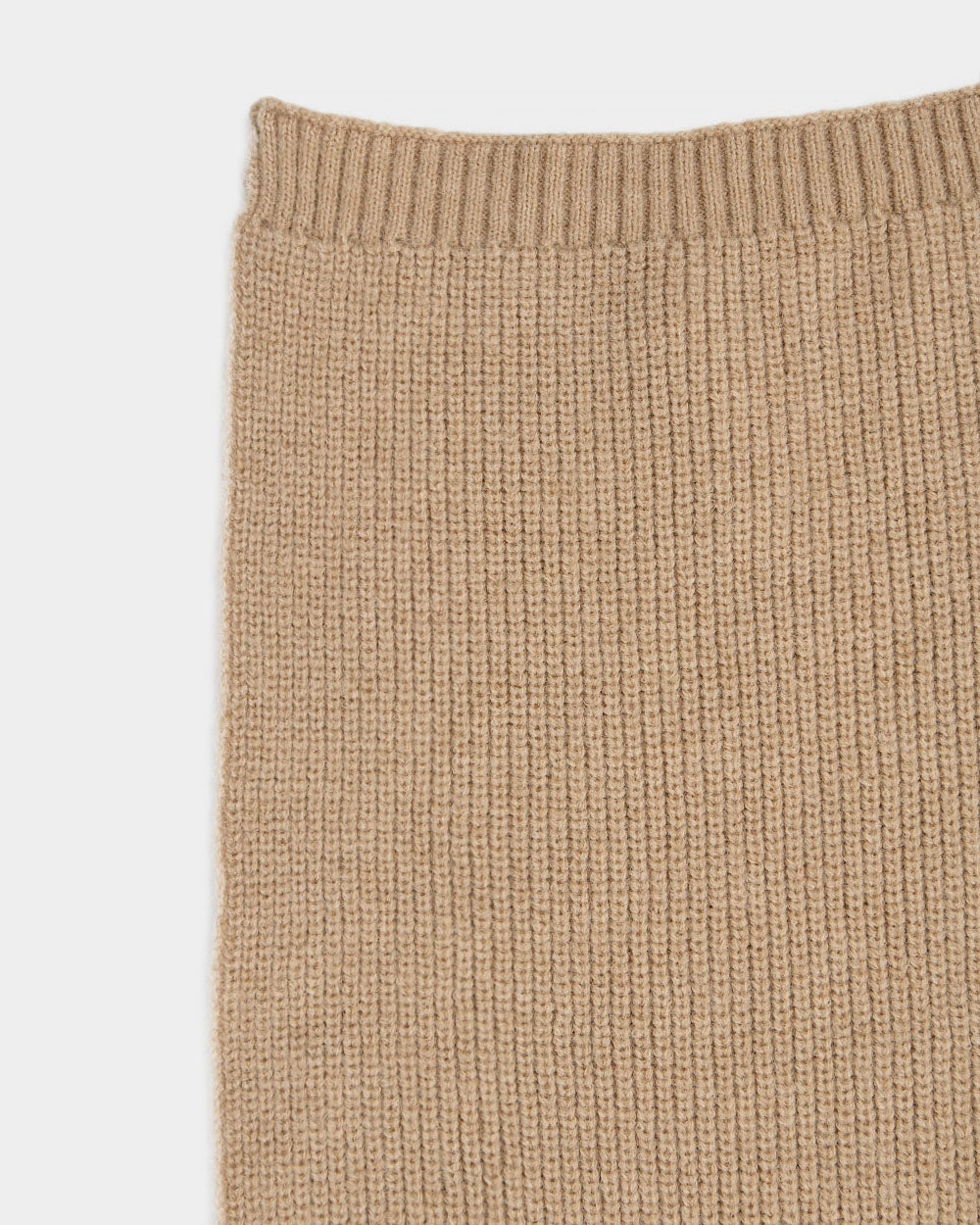 Lillie Wool Blend Ribbed Scarf