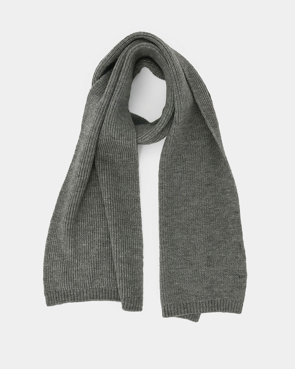 Lillie Wool Blend Ribbed Scarf