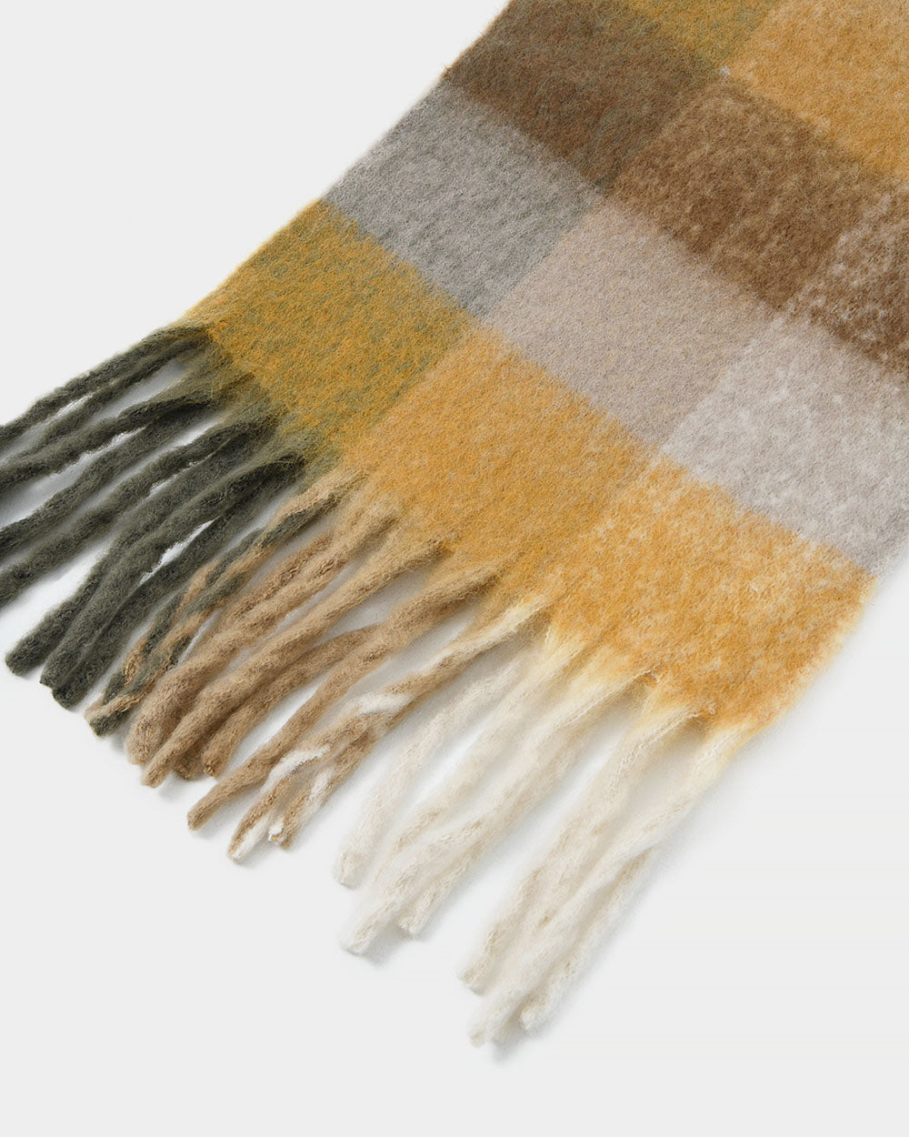 Rosy Checked Scarf