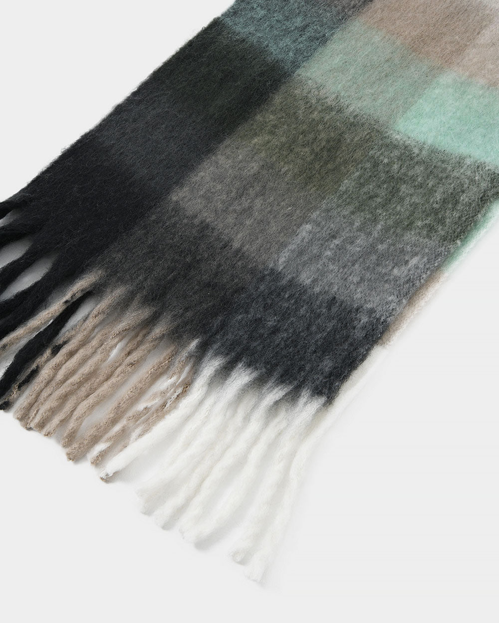 Rosy Checked Scarf