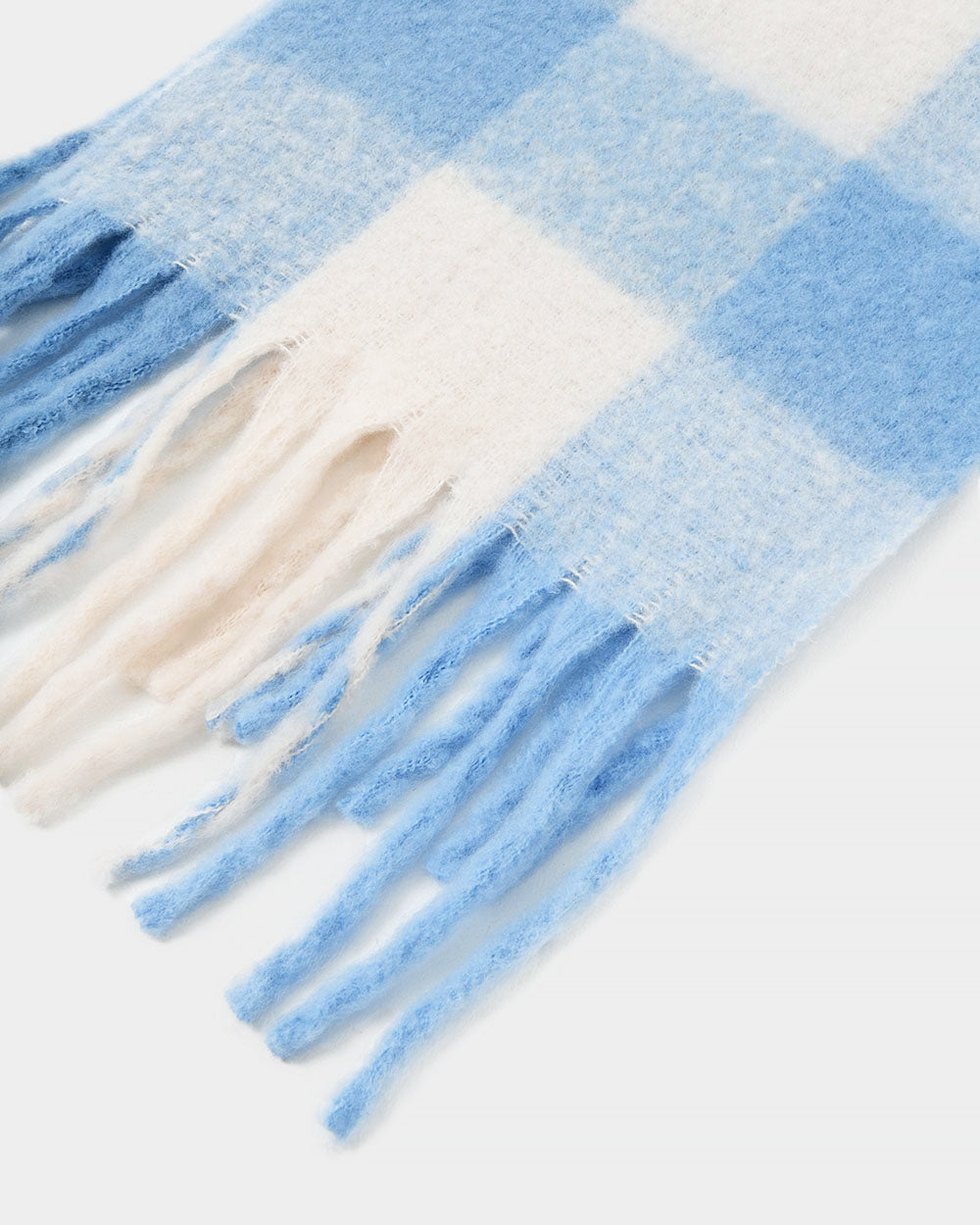 Rosy Checked Scarf