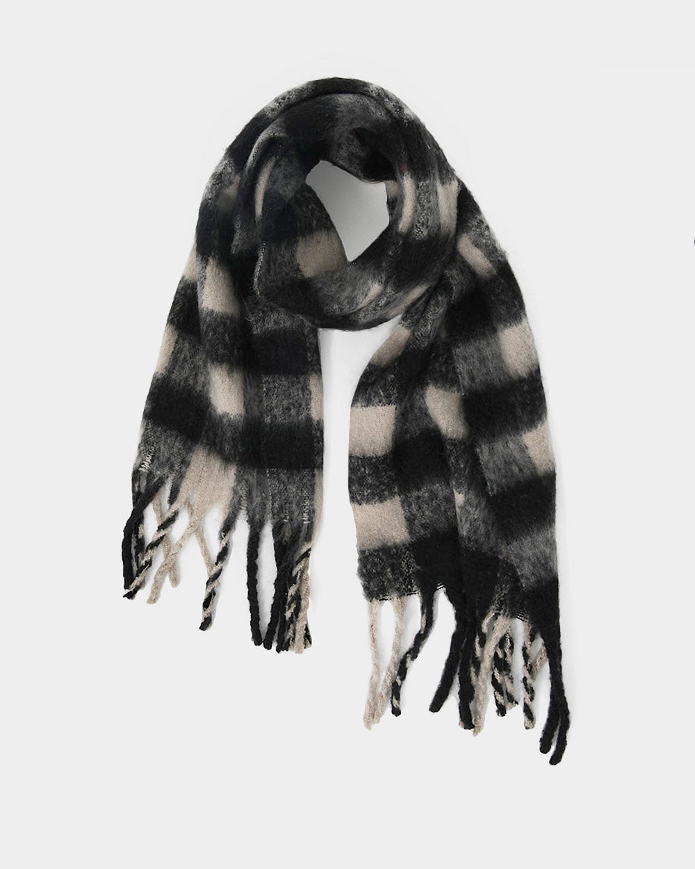 Joy Checked Scarf