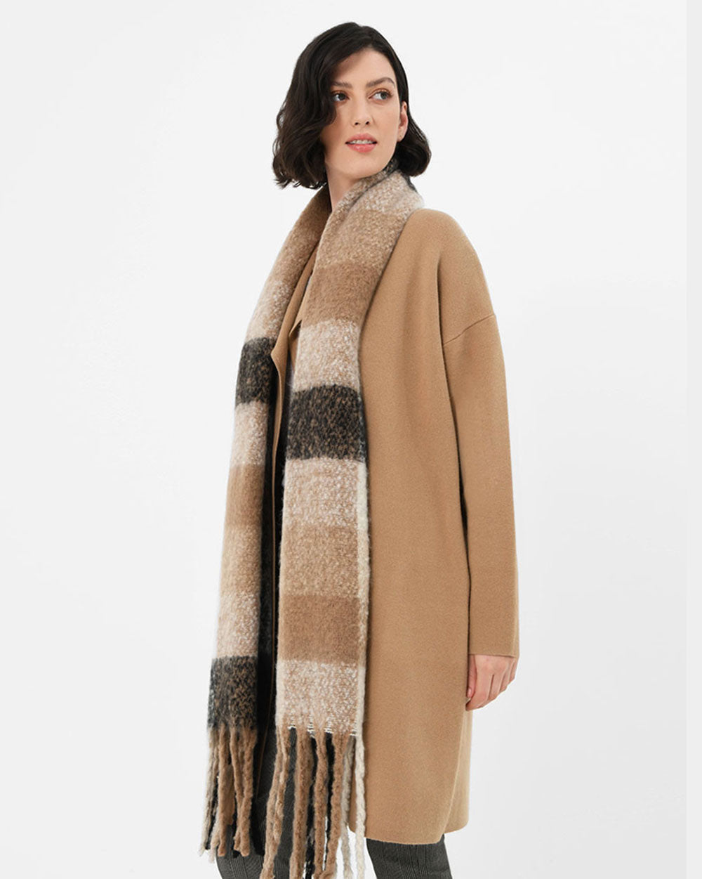 Grace Checked Scarf
