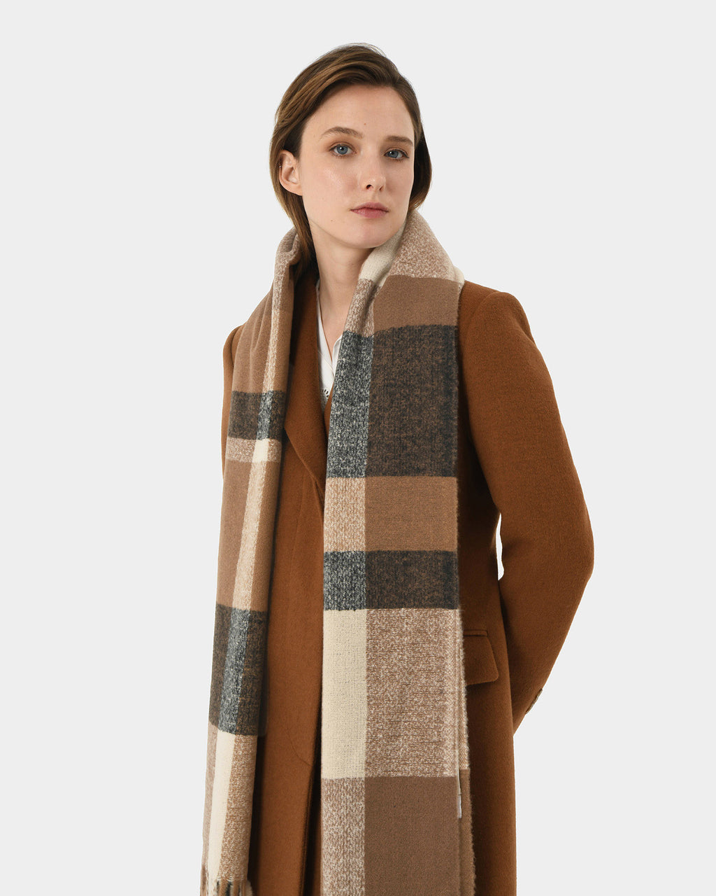 Lola Checked Scarf