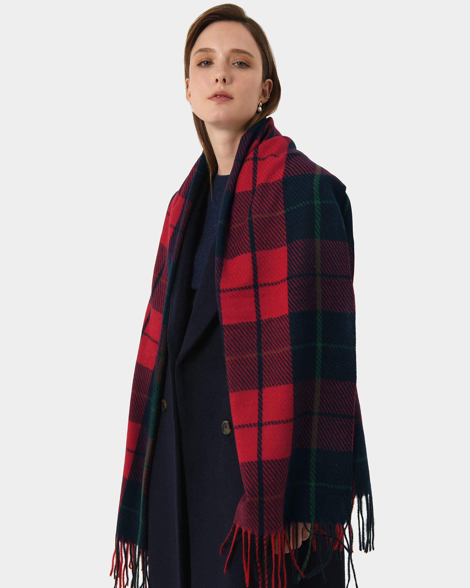 Niya Checked Scarf
