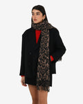 Leo Leopard Print Scarf
