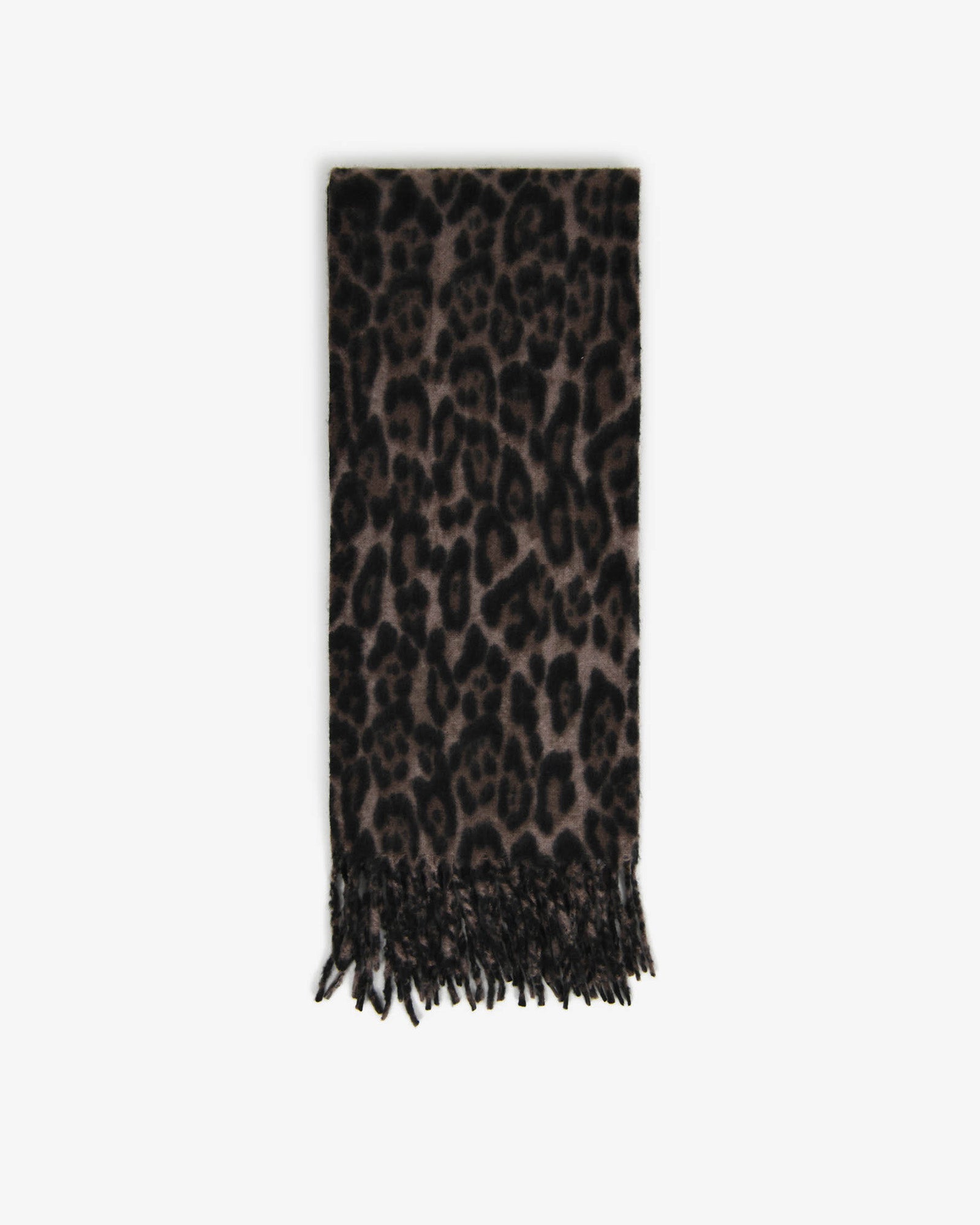 Leo Leopard Print Scarf
