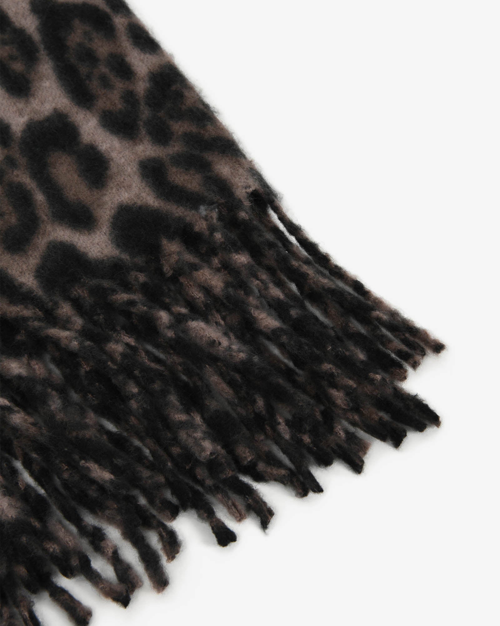 Leo Leopard Print Scarf