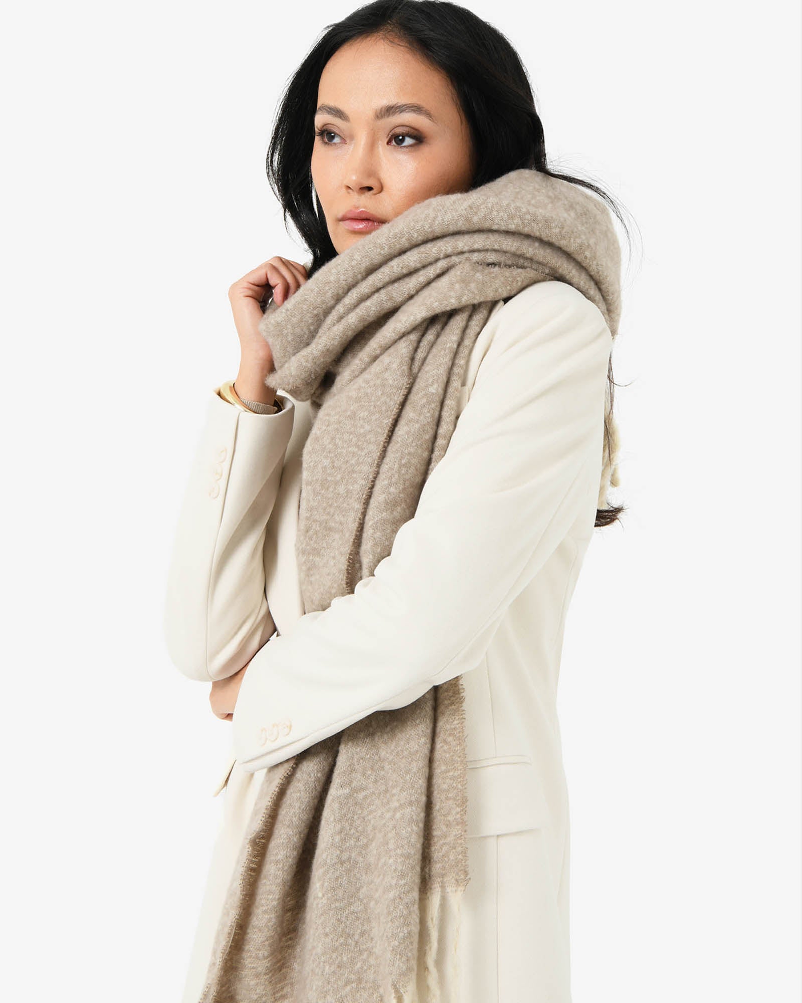 Ami Fringe Scarf