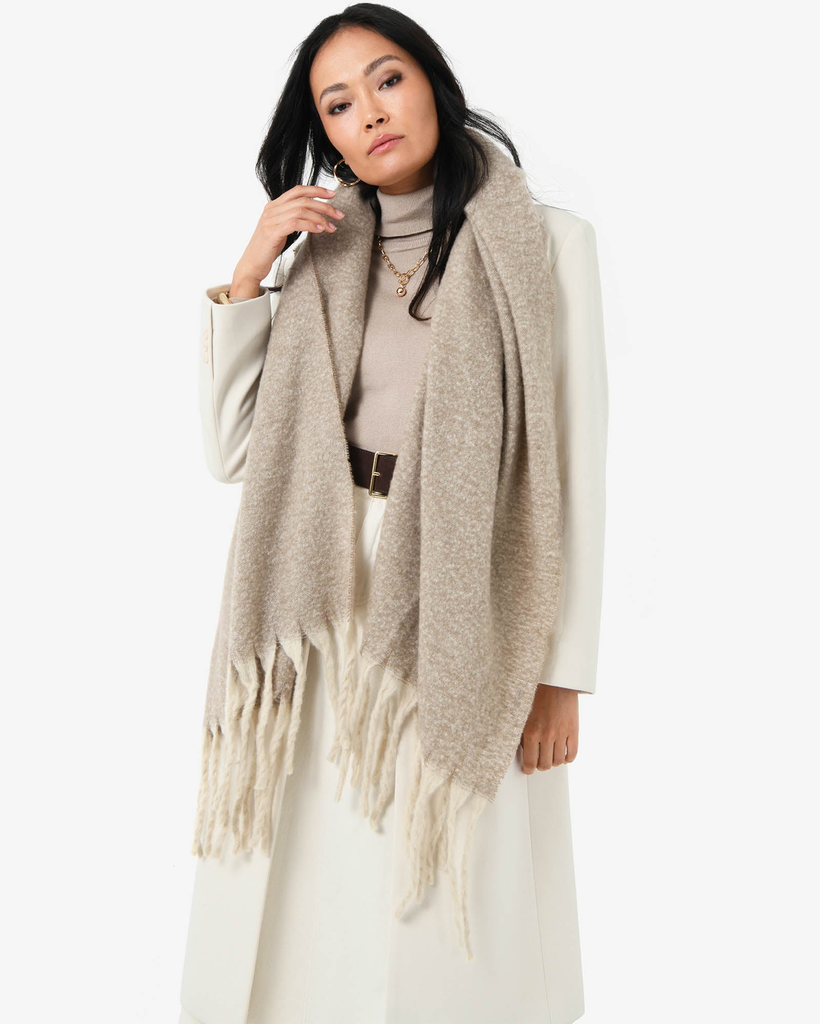 Ami Fringe Scarf